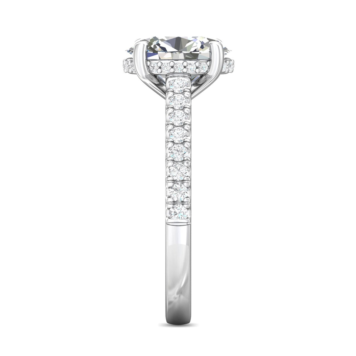 2/5ct. t.w. Diamond Engagement Ring in 14K White Gold