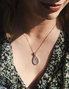 1 5/8ct. t.w. Diamond Drop Pendant in 14K White Gold