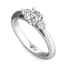 1/5ct. t.w. Diamond Engagement Ring in 14K White Gold