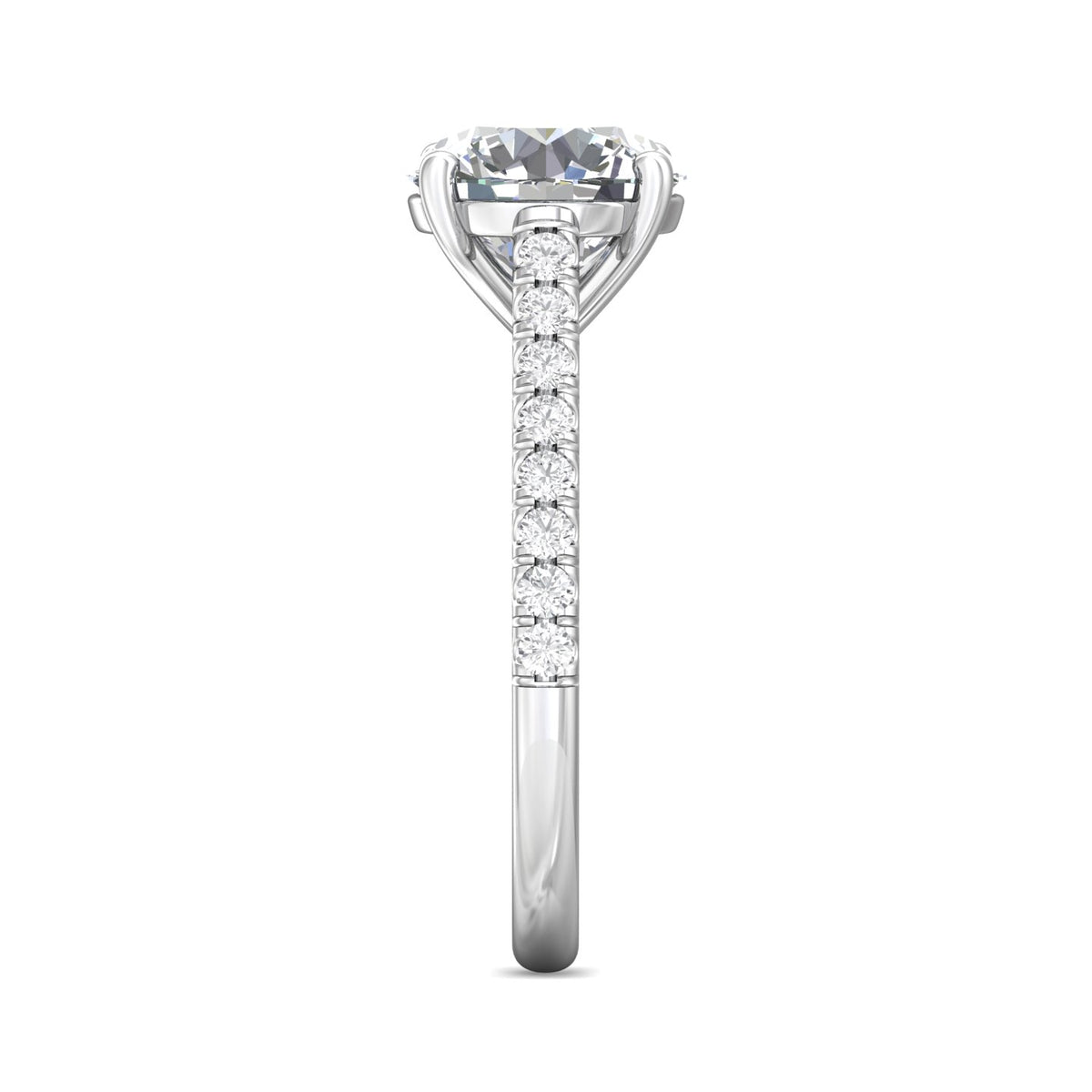 1/3ct. t.w. Diamond Engagement Ring in 14K White Gold