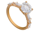 1/2ct. t.w. Lab Grown Diamond Engagement Ring in 14K Yellow Gold