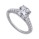 1/2ct. t.w. Diamond Engagement Ring in 14K White Gold