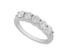 1 1/2ct. t.w. Kessler 81 Round Diamond Ring 14K White Gold