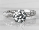 3/4ct. t.w. Kessler 81 Diamond Engagement Ring in Platinum