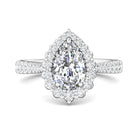 5/8ct. t.w. Diamond Engagement Ring in 14K White Gold