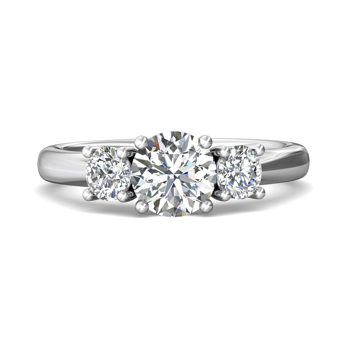 1/2ct. t.w. Diamond Engagement Ring in 14K White Gold