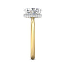 .06ct. t.w. Diamond Engagement Ring in 14K Yellow and White Gold