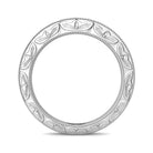 1/2ct. t.w. Princess Cut Diamond Wedding Ring in 14K White Gold