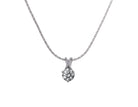 1/4ct. Diamond Pendant in 14K White Gold