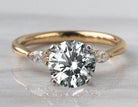 1/4ct. t.w. Kessler 81 Diamond Engagement Ring in 18K Yellow Gold