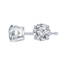 1/2ct. t.w. Diamond Stud Earrings in 14K White Gold