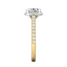 1/3ct. t.w. Diamond Engagement Ring in 14K Yellow and White Gold