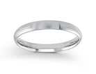 3mm Wedding Ring in 14K White Gold