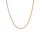 20" Rounded Box Chain in 14K Yellow Gold