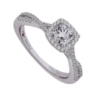 1/3ct. t.w. Round Cut Diamond Engagement Ring in 14K White Gold