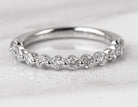 3/4ct. t.w. Newborn Lab Created Diamond Anniversary Ring in 14K White Gold