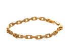 8.5" Anchoro Link Bracelet in 10K Yellow Gold