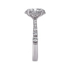 1/2ct. t.w. Round Cut Diamond Engagement Ring in 14K White Gold