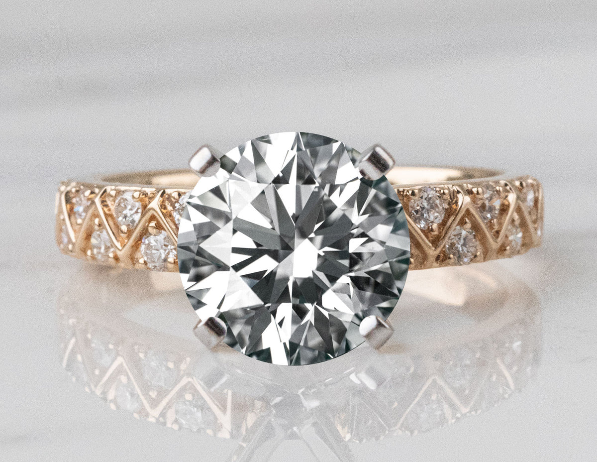1/4ct. t.w. Diamond Engagement Ring in 14K Yellow Gold