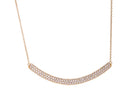 3/4ct. t.w. Diamond Pave Bar Necklace in 14K Yellow Gold