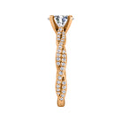 1/4ct. t.w. Diamond Engagement Ring in 14K Yellow Gold