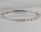 7/8ct. t.w. Diamond Flexie Bangle Bracelet in 14K White Gold