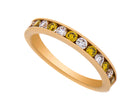1/2ct. t.w. Yellow and White Diamond Ring in 14K Yellow Gold