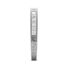 1/2ct. t.w. Princess Cut Diamond Wedding Ring in 14K White Gold