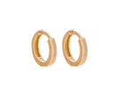 Hoop Earrings in 14K Yellow Gold