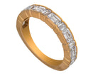 2ct. t.w. Emerald Cut Newborn Lab Created Diamond Anniversary Ring in 14K Yellow Gold