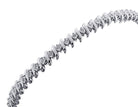 1/4ct. t.w. Diamond Illusion Bracelet in Sterling Silver