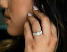 1/3ct. t.w. Round Diamond Anniversary Ring in 14K White Gold