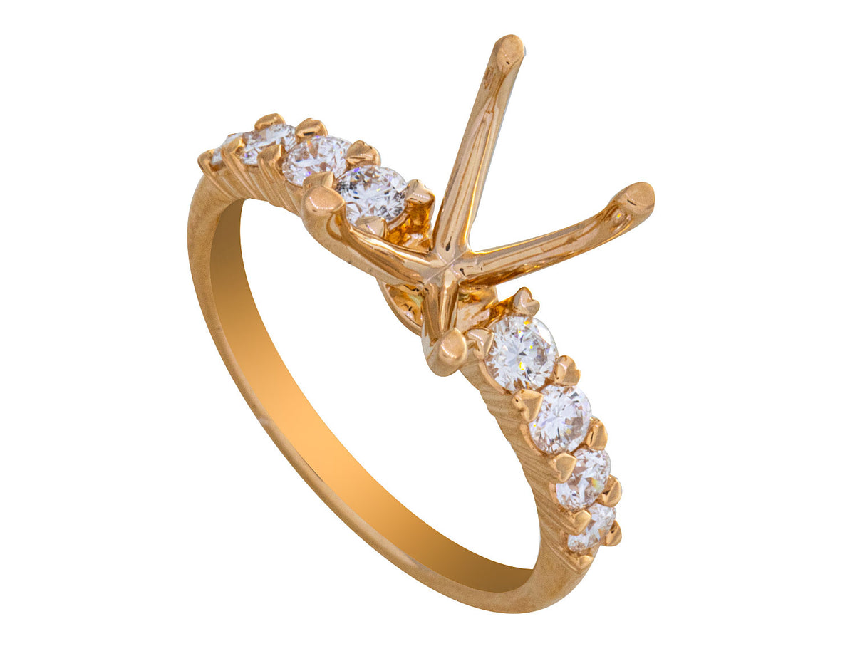 1/2ct. t.w. Diamond Engagement Ring in 14K Yellow Gold