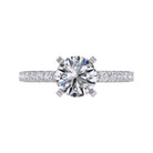 1/4ct. t.w. Diamond Engagement Ring in 14K White Gold