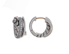 1/5ct. t.w. Diamond Hoop Earrings in Sterling Silver