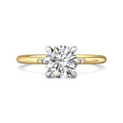 1/14ct. t.w. Diamond Engagement Ring in 14K Yellow and White Gold