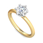 1/14ct. t.w. Diamond Engagement Ring in 14K Yellow & White Gold