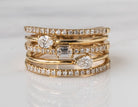 3/4ct. t.w. Diamond Fashion Ring in 14K Yellow Gold