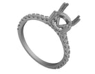 5/8ct. t.w. Newborn Lab Created Diamond Engagement Ring in Platinum