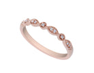 .05ct. t.w. Round Diamond Anniversary Ring in 14K Rose Gold