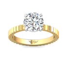 .05ct. t.w. Diamond Engagement Ring in 14K Yellow and White Gold