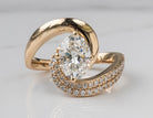 1 3/4ct. t.w. Oval Cut Newborn Lab Created Diamond Engagement Ring in 14K Yellow Gold