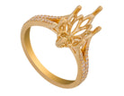 1/5ct. t.w. Diamond Engagement Ring in 14K Yellow Gold