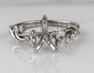 1/6ct. t.w. Diamond Engagement Ring in 14K White Gold