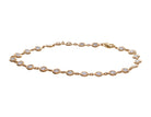 14K Yellow Gold Fashion Bezel Bracelet