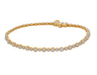 4ct. t.w. Newborn Lab Created Diamond Tennis Bracelet in 14K Yellow Gold