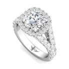 1 1/5ct. t.w. Diamond Engagement Ring in 14K White Gold
