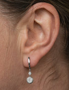 1/2ct. t.w. Diamond Drop Earrings in 14K White Gold
