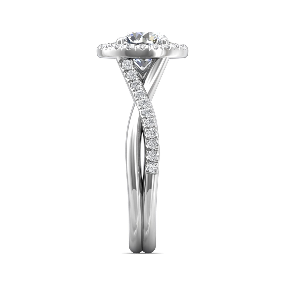 2/5ct. t.w. Diamond Engagement Ring in 14K White Gold