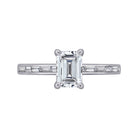 1/4ct. t.w. Diamond Engagement Ring in 14K White Gold